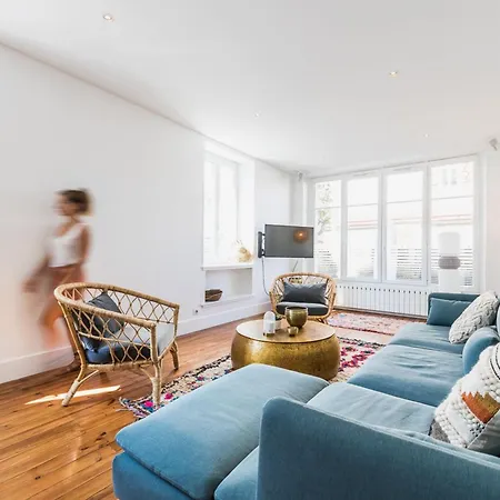 Aloe Keyweek Architect With Terrace And Garage Апартаменты Биарриц